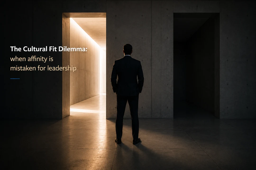 The Cultural Fit Dilemma: when affinity is mistaken for leadership